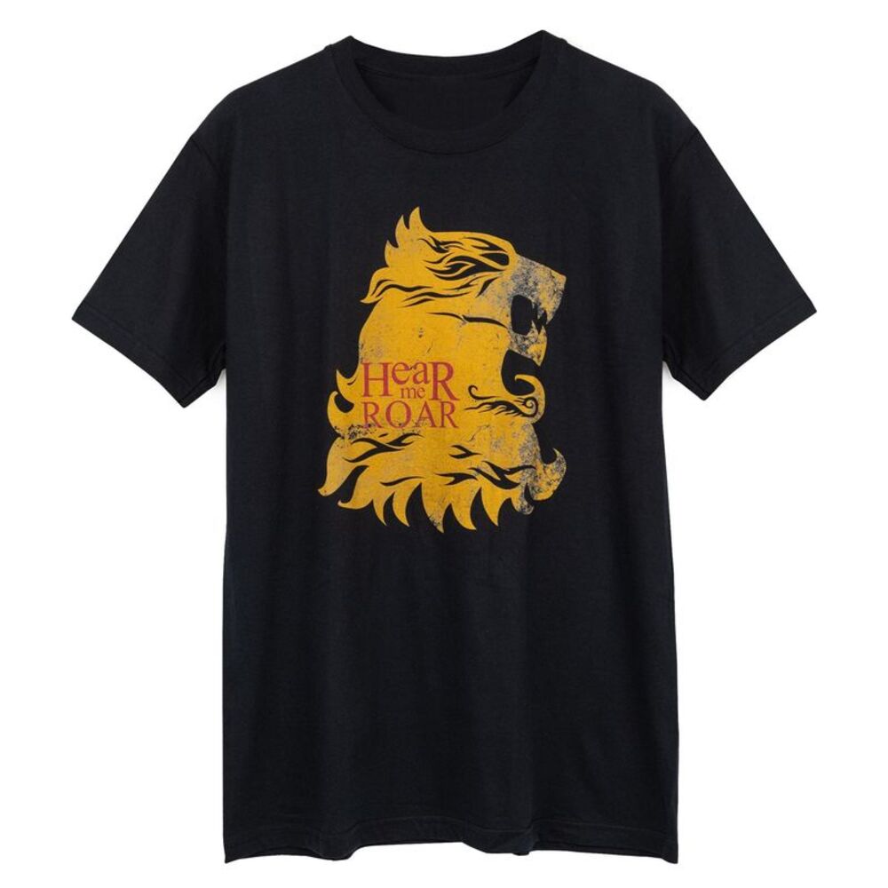 Game Of Thrones Mens Lannister T-Shirt / Black